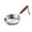 Light Gray, variant on Mini Egg Pan, 304 Stainless Steel Omelet Pan, 4.7 & 6 Inch Sauce Pan Mini Skillet for Butter Warmer Small Pot Cooking 1pc
