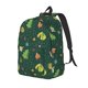 thumbnail image 1 of Disketp Camp In The Forest print Canvas Backpack Lightweight Travel Daypack Student Rucksack Laptop Backpack-Small, 1 of 5