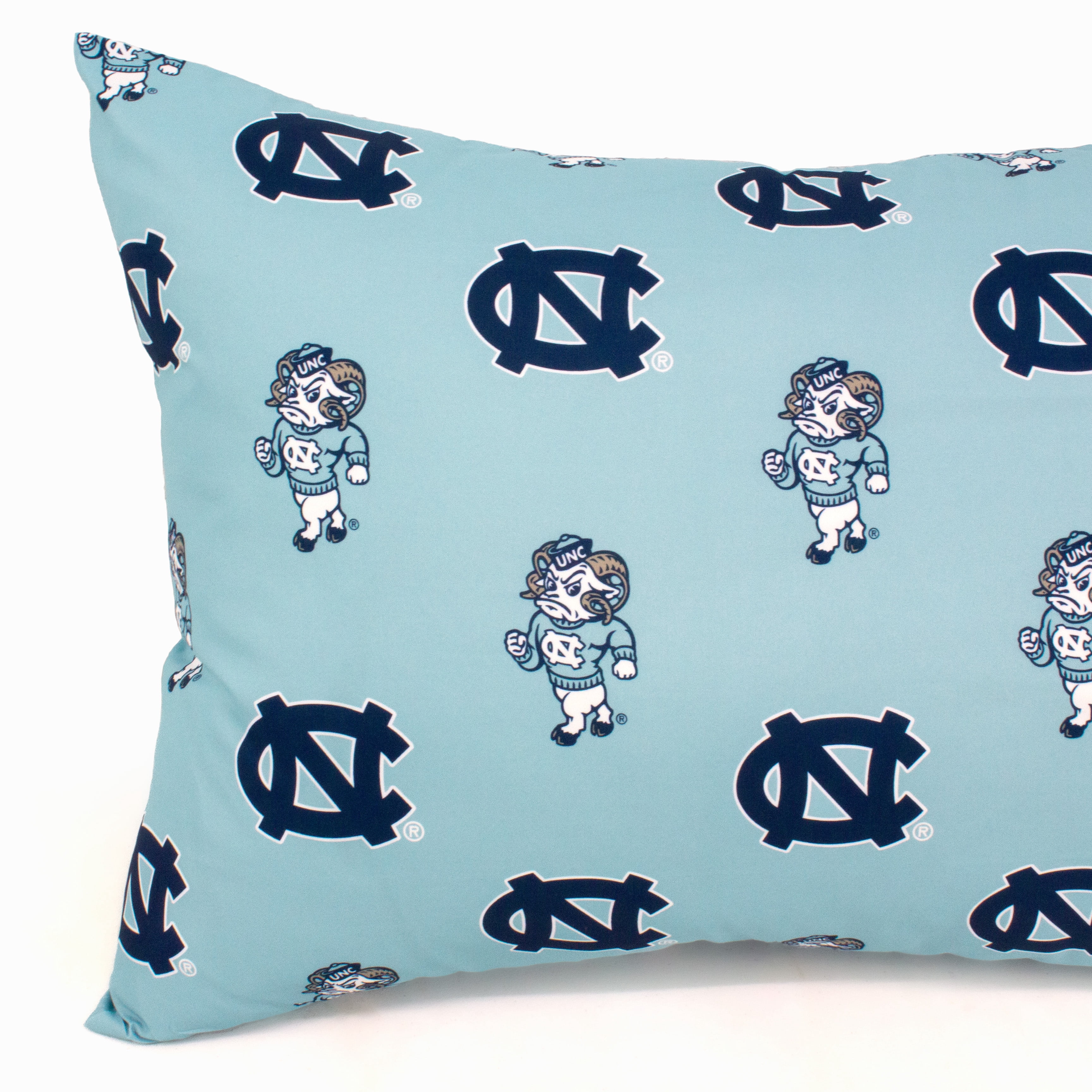 North Carolina Tar Heels Pillowcase Body Pillow - 20" x 60"