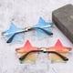 thumbnail image 3 of Decoraciones de Regalo 2 Piezas Gafas de Sol Gafas de Sol del 4 de Julio Gafas de Sol con Personalidad Gafas sin Montura de Estrella para Mujeres Hombres Día de la Independencia Favores de Fiesta, 3 of 6