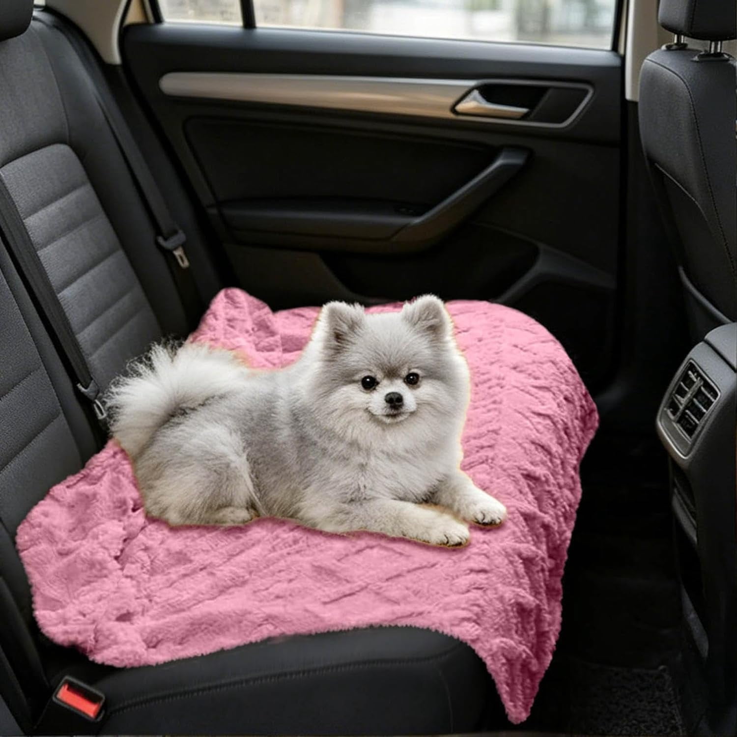 Dog Blanket, Polyester with Cable Knit, Machine Washable