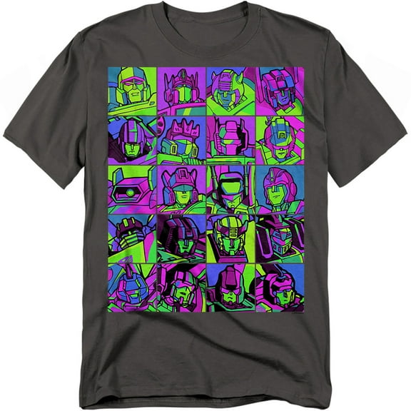 Transformers - Transformer Squares - Short Sleeve Shirt - Medium