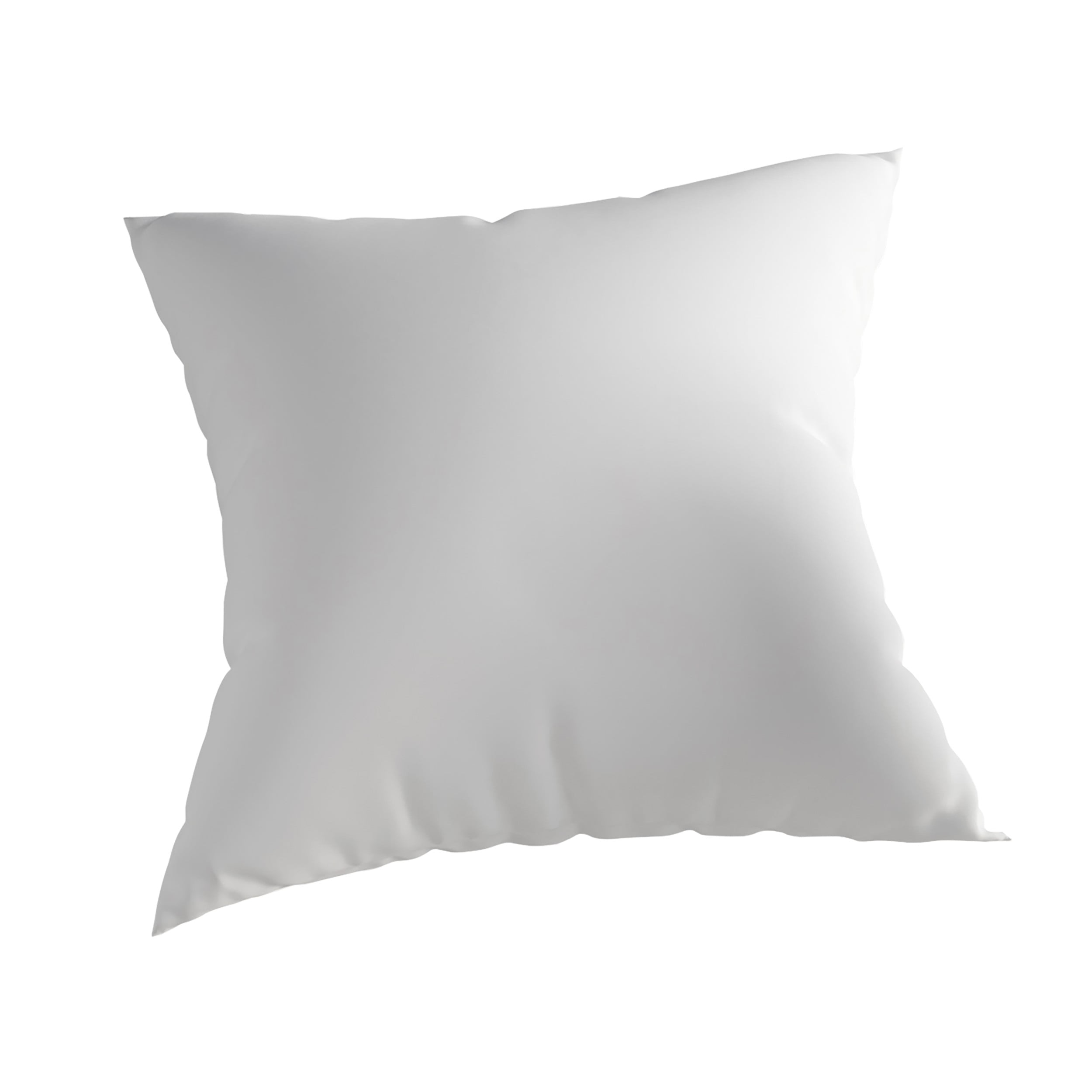 Home Design Calais Square Throw Pillow Inserts 20x20 Inch, Set of 4, Bedroom & Couch, Soft Decorative Pillow Insert, White