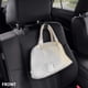 thumbnail image 3 of Gancho para reposacabezas de coche, almacenamiento de cuero en el asiento trasero del vehículo para bolso, bolsa de supermercado y más, negro y rojo Rojo Verde, 3 of 5