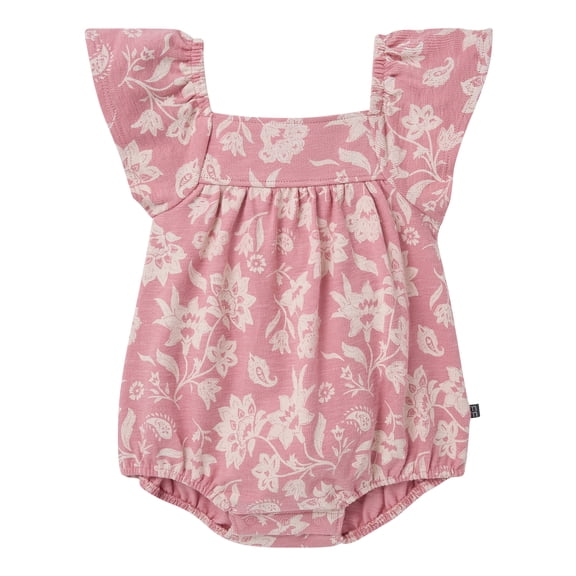 Modern Moments 1pc Baby Girl Bubble Romper, Sizes (0-3 Months - 24 Months)