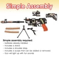 thumbnail image 3 of Toy Gun Art Creativity con visor, soporte y efectos de sonido, 3 of 8
