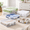 Transparent White-10.5 x 10.5 x 2.5 Inch - 6 Pack, variant on Plastic Storbags With Easy-glide Zipper Pack Of 8 Durabler Vinyl Zippered For Clothesersforters Blankets Sheets Bedding (10.5 X 1