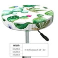 thumbnail image 2 of Goofa Cactus Plants1 Printed Stool Covers Round, Waterproof Round Bar Stool Covers Anti-Slip Round Bar Stool Seat Cover with Elastic Bands Durable -14 inch, 2 of 7