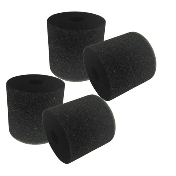 Qzbhct 4 Pcs Aquarium Bio Sponge Foam Filter Pads Compatible with Bio Master 250/350/600 Filtration Systems