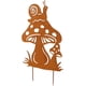 thumbnail image 4 of Estacas de metal con forma de caracol, hongo o caracol para jardín, con formas de animales y plantas, para decorar el césped, 4 of 7
