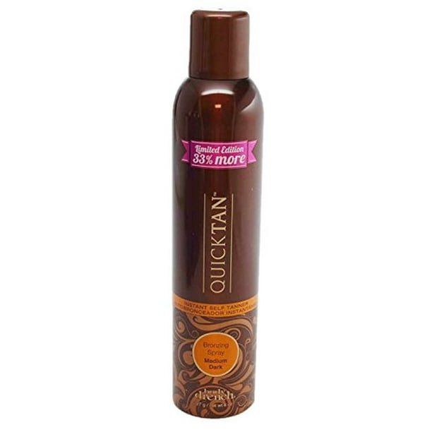 Body Drench Quick Tan Instant Self Tanner Bronzing Spray, Medium Dark