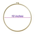 thumbnail image 2 of Craft County Wooden Embroidery Hoops - High Quality Needlepoint Tool for Cross Stitch - Multiple Hoop Sizes Available for Your DIY Projects, 2 of 3