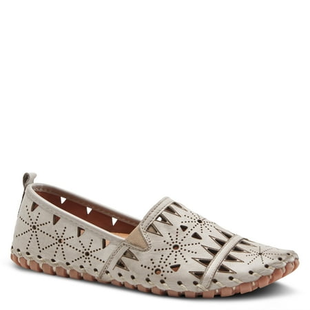 Spring Step Fusaro Leather Loafer Shoes for Women | Comfortable Slip-On Shoes with Rubber Outsole