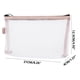 thumbnail image 2 of Bolsa de almacenamiento cosmético portátil de malla, tamaño grande, Rosa, 2 of 2