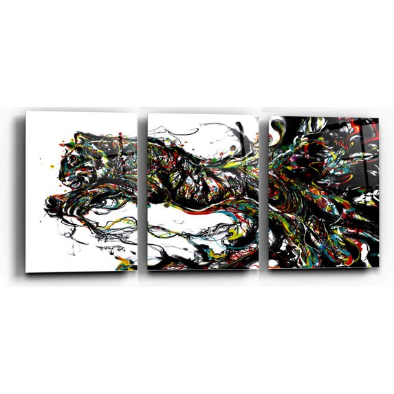 Epic Graffiti "Tiger Graffiti" Acrylic Wall Art, 42" x 20"