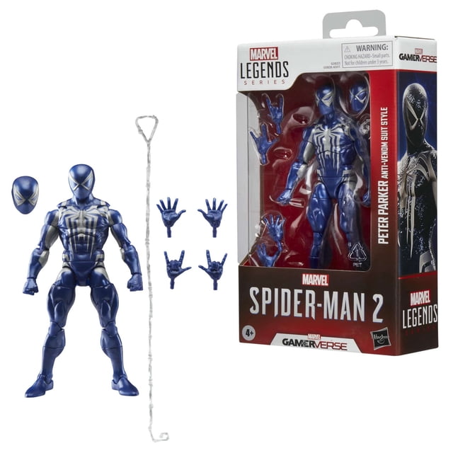 Figura de Acción Hasbro Marvel Legends Series Gamerverse Anti-Venom Suit Spider-Man