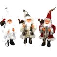 thumbnail image 4 of Árboles De Navidad Lindo Muñeco De Papá Noel De Navidad Decoración De Juguetes Para El Hogar Para Estanterías Ventanas Coches Cateissary HA043951-03, 4 of 6