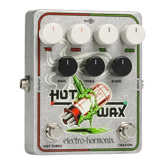 Open Box Electro-Harmonix Hot Wax Dual Overdrive Pedal