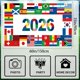 thumbnail image 2 of World Cup Flag 2026 International Country Flag&Trophy Showcase Decorations Football Supporters Banner,Soccer Merchandise Accessories,Great Soccer Fans Gifts,59x35in Yard Sign Garden Outdoor Flag, 2 of 7