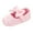 Pink, variant on Baby Girls Princess Bowknot Soft Sole Cotton Crib Shoes Sneaker First Walking Shoes 0-18 Months