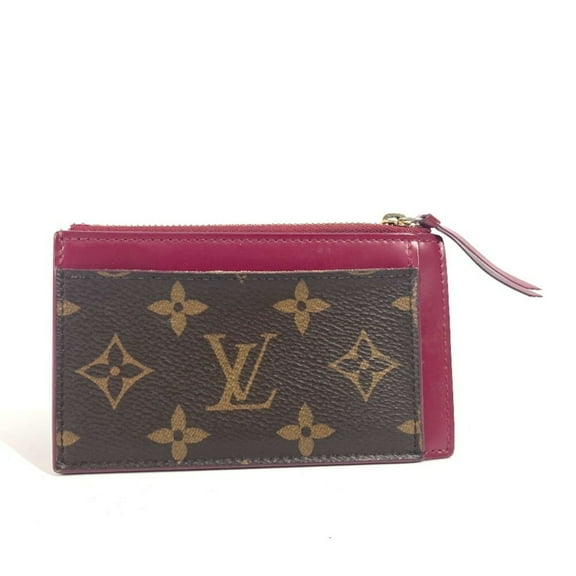 Pre-Owned LOUIS VUITTON M67889 Monogram Porte Carte Zip Wallet Coin Purse Wallet/Coin... (Fair)