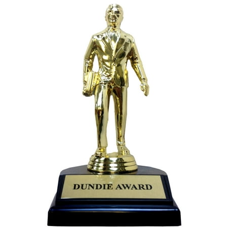 Dundie Award Trophy The Office TV Show Michael Scott Dundee Dunder Mifflin