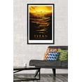 thumbnail image 2 of NASA - Titan Travel Poster Wall Poster, 22.375" x 34" Framed, 2 of 6