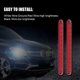 thumbnail image 3 of 2 Unidades Red 15 Inch 11 Led Remolque Light Bar Sealed Turn Tail W, 3 of 6