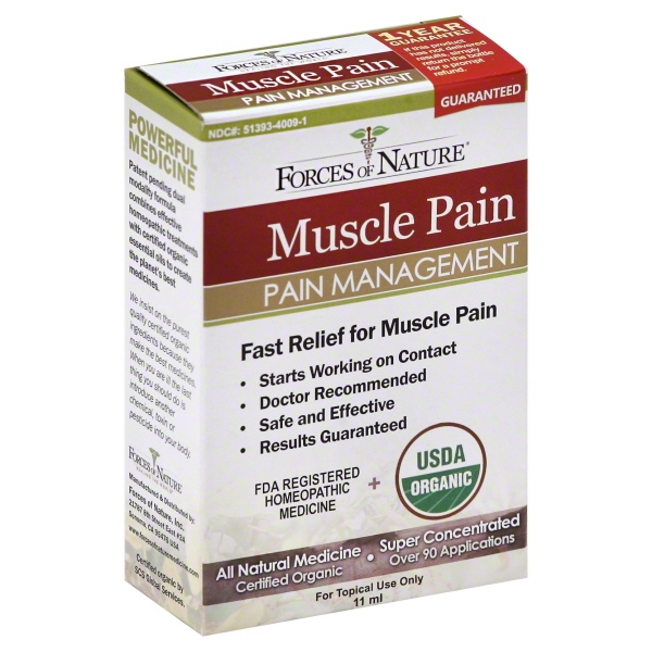 Forces Of Nature Muscle Pain Management, 11 ml
