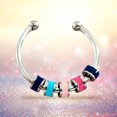 thumbnail image 3 of Anxiety Rings, Staron 2026 Adjustable Spinner Beads Rings for Stress Relief, 2.5mm Bead Diameter Stackable Fidget Rings for Women Men Gift, 3 of 5