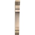 thumbnail image 2 of Ekena Millwork 4"W x 20"D x 32"H Olympic Slat Rough Sawn Bracket, Douglas Fir, 2 of 4