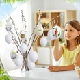 thumbnail image 1 of 24pc Easter Painted Eggs For Children DIY Toys For Children, 1 of 7