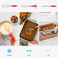 thumbnail image 4 of Dreamfarm Flisk 3-in-1 Fold-Flat Stainless Steel Cooking Whisk - Red, 4 of 11
