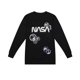 thumbnail image 1 of NASA - Camiseta Racimo de Manga Larga para Hombre (Negro), 1 of 3