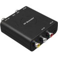 thumbnail image 1 of HUGFEGWE RF Modulator AV to RF Converter NTSC CH3/CH4 Channels Video Input Adapter for TVs with Analog Signals Professional HD VHF Demodulator Converter for CATV System, Black U2537-0093, 1 of 6