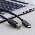thumbnail image 1 of Cable De Datos De La Impresora Cable de escáner de impresora tipo C Cable USB C a USB 2.0 tipo B para MacBook (1 m), 1 of 7