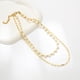 thumbnail image 5 of Guardurnaity Collar de doble capa de moda cadena larga colgante collares decoración joyería regalos accesorio fiesta trabajo diario Ropa, zapatos y accesorios Miscelánea Guardurnaity AP015179-00, 5 of 6