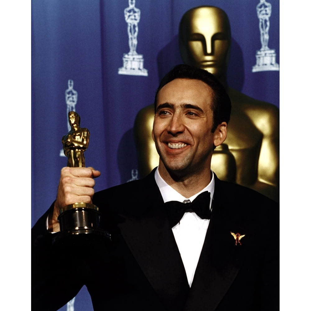 Nicolas Cage Winning The Academy Award For Leaving Las Vegas 1995