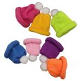 thumbnail image 2 of 7Pcs Elastic Woolen Mini Hats Christmas Colorful Winebottle Decor (Mixed Color), 2 of 9