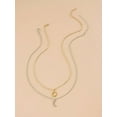 thumbnail image 3 of QQTDFG 2pcs Couple Sun & Moon Charm Necklace for Couples Friendship Necklace Creative-default, 3 of 5