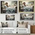 thumbnail image 4 of Designart "Stylish 1850S Suffused Portrait" Fashion Floater Framed Canvas Print, 4 of 7