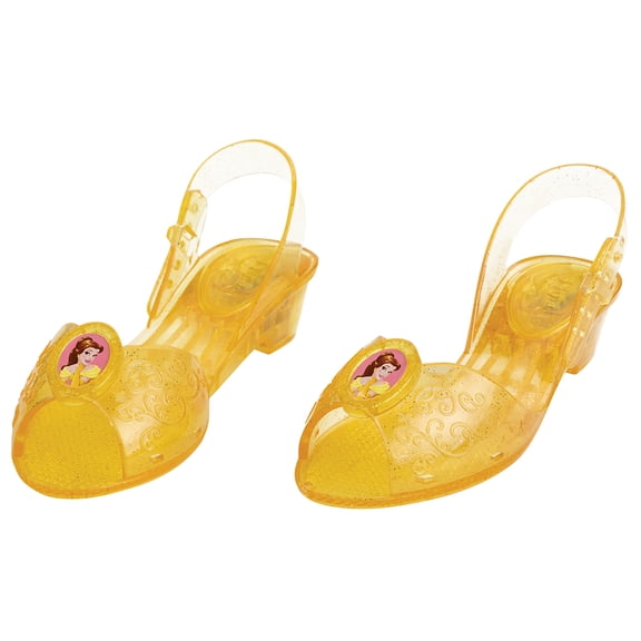 Disney Beauty & The Beast Belle Halloween Light Up Shoe Accessory for Children, by Disguise