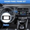 thumbnail image 4 of 9 Inch Radio Frame Fascia Radio Dash Kit For Leaf 2018+ LHD, 4 of 5
