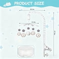 thumbnail image 5 of XUEYU Animals Baby Mobile Toy- Baby Mobile with 15 Lullabies for Boys & Girls,Lion White, 5 of 5