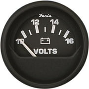 Faria 12821 10-16V Euro Voltmeter