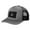 Heather and Black, variant on Youth - Trucker Curved Bill Snapback Hat by Pull Patch Heather/Black