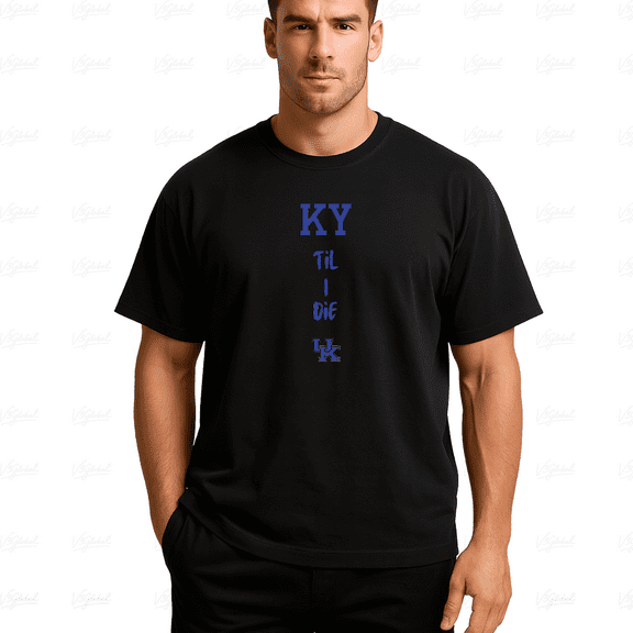 Mark Pope KY Til I Die 2024 Kentucky Basketball Fan Unisex T-Shirt, up to Size 5XL