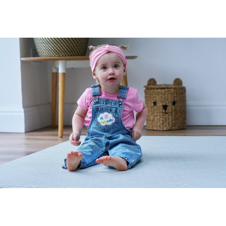 Rachel Toddler Cosplay Outfit, Denim Overalls, T-Shirt and