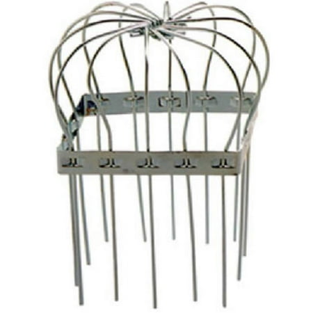 1640 Gutter Downspout Strainer Basket, Square, Galvanized, 3-In. - Quantity 1
