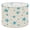Color 3, variant on Linen Drum Lamp Shades Abstract Wavy Lines Teal Ocean Wave Design 13" x 13" x 10" Lampshade for Table Lamps Floor Lamps Lamp Shade Replacement Easy Assembly Required